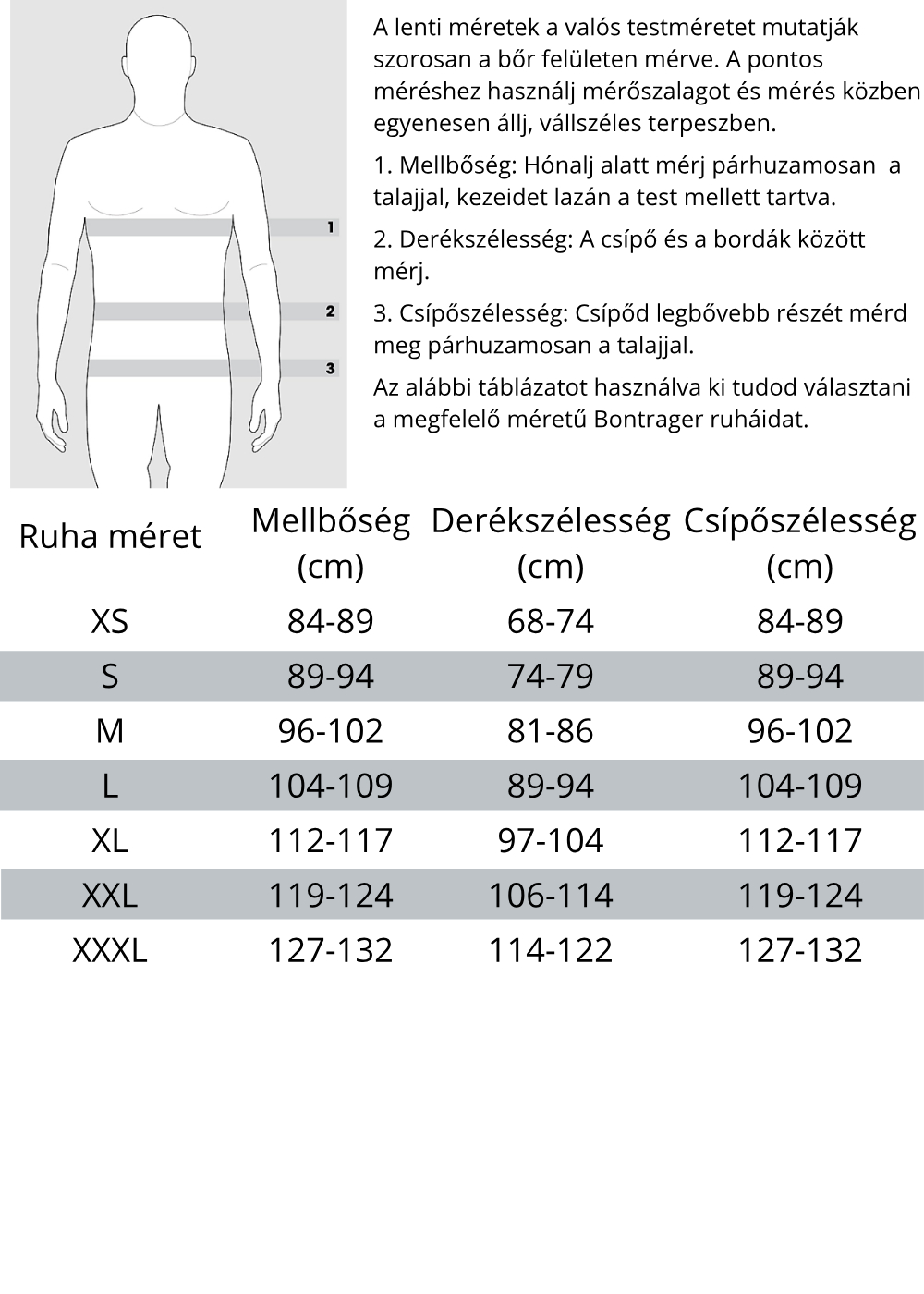 Kép segítség a méretekhez